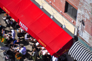 commercial restaurant awning
